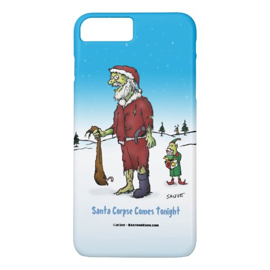 Santa Corpse Funny Zombie-Cartoon Case-Mate iPhone Case (Achterkant)