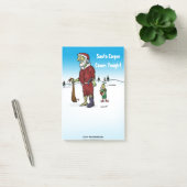 Santa Corpse Funny Zombie-Cartoon Post-it® Notes (Kantoor)