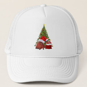 Santa Crab Funny Christmas Hermit Crab Lover Trucker Pet