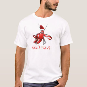 Santa Crawdad (Santa Craws) T-shirt