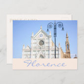 Santa Croce Cathedral Ster van David Florence Briefkaart (Voorkant / Achterkant)