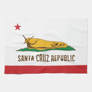 Santa Cruz, Banana Slug Flag Theedoek