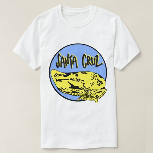 Santa Cruz Banana Slug T-shirt (Design voorkant)