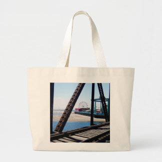 Santa Cruz Beach/Boardwalk Ferris Wheel Grote Tote Bag