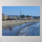 Santa Cruz Beach/Boardwalk Poster (Voorkant)