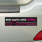 Santa Cruz-Bumpersticker houden Bumpersticker (Op auto)