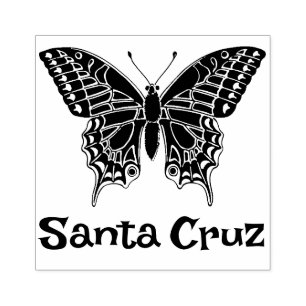 Santa Cruz Butterfly Rubber Stamp Rubberstempel