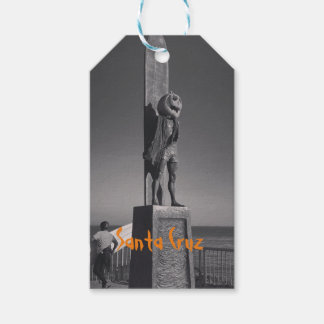 Santa Cruz, CA Halloween thema sticker Cadeaulabel