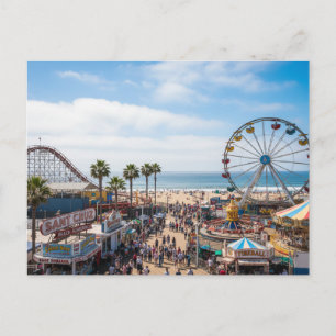 Santa Cruz California Beach Boardwalk Briefkaart