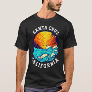 Santa Cruz California Retro 70s 80s T-shirt