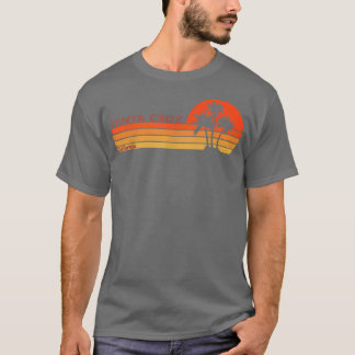 Santa Cruz California Retro  Sunset T-shirt