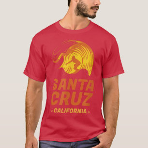 Santa Cruz California Retro Surfer T-shirt