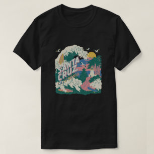 Santa Cruz California Surf Reizen T-shirt