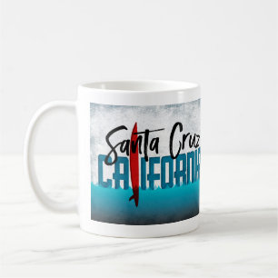 Santa Cruz California Surfboard Surfing Koffiemok