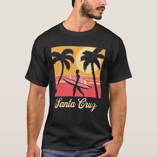 Santa Cruz California T-shirt (Voorkant)