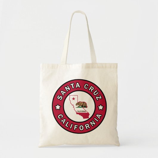 Santa Cruz California Tote Bag (Voorkant)