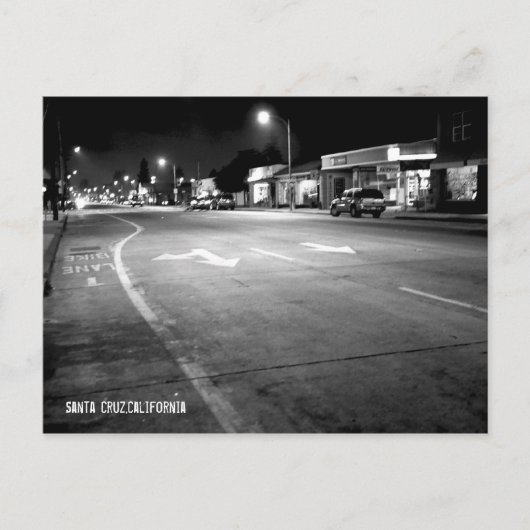 Santa Cruz, Californië Briefkaart (Voorkant)