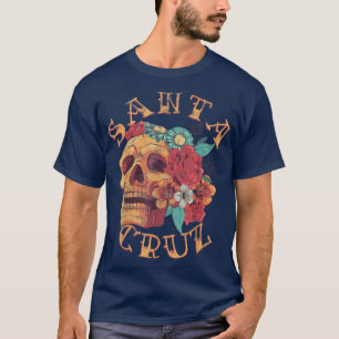 Santa Cruz Californië Tattoo CA Ink Skull T-shirt