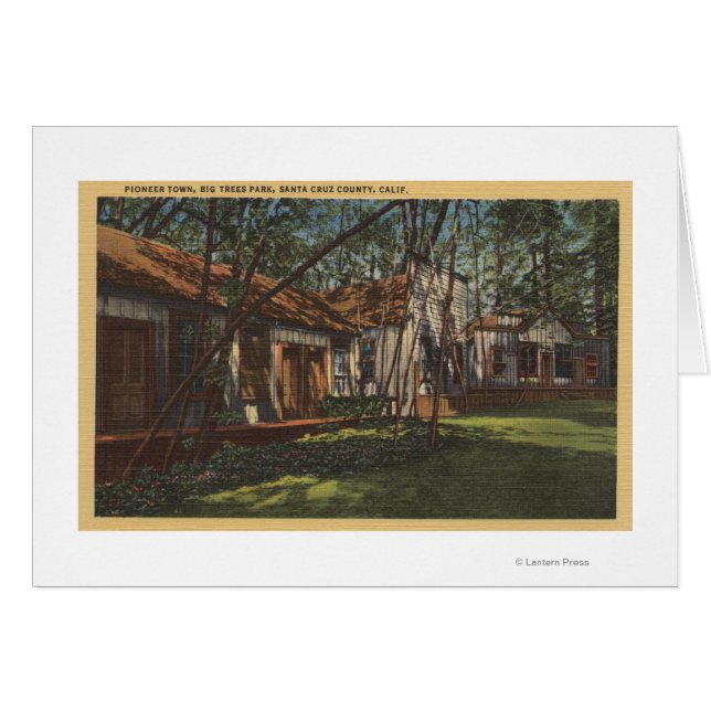 Santa Cruz County, CA - Pioneer Town (Voorkant Horizontaal)