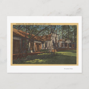 Santa Cruz County, CA - Pioneer Town Briefkaart