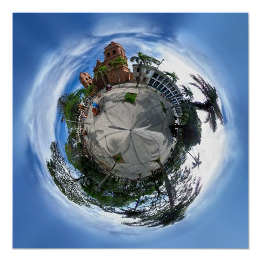 Santa Cruz de la Sierra Perfect Poster (Voorkant)