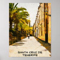 Santa Cruz de Tenerife olieverf