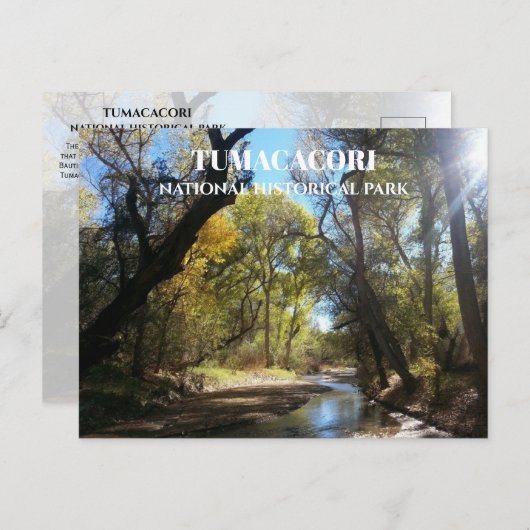 Santa Cruz, Juan Bautista de Anza Trail, AZ Briefkaart (Voorkant / Achterkant)