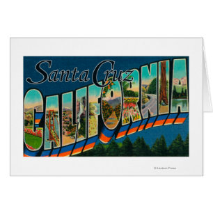 Santa Cruz, la Californie - grandes scènes de