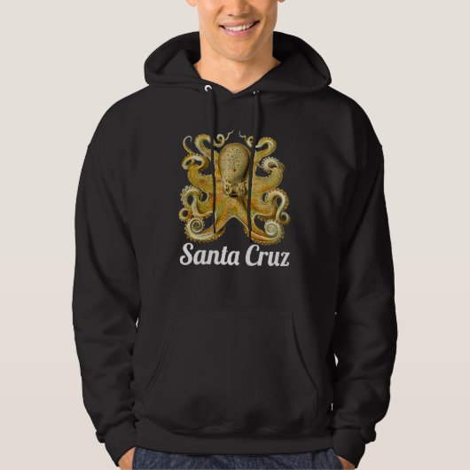 Santa Cruz  octopus Hoodie (Voorkant)