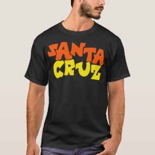 Santa Cruz Retro Funk Skateboards Gift Skater Skat T-shirt