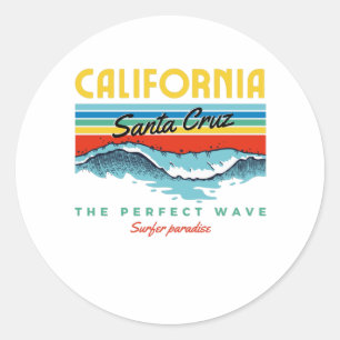 Santa Cruz Ronde Sticker