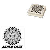Santa Cruz Rubberstempel (Gestempeld)