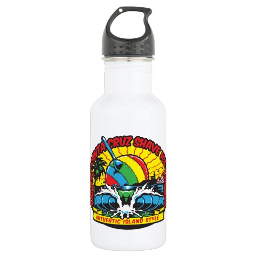 Santa Cruz Shave Ice Logo Waterfles (Voorkant)