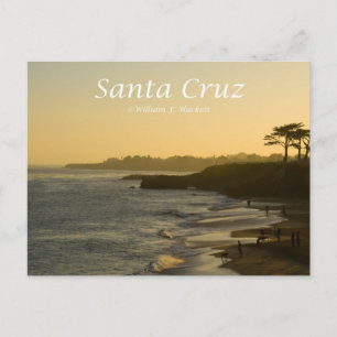 Santa Cruz Sunset California Producten Briefkaart