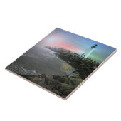 Santa Cruz vuurtoren Tegeltje (Zijkant)