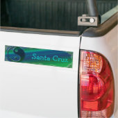 Santa Cruz Yin/Yang-Bumpersticker Bumpersticker (Op Truck)
