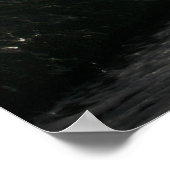 Santa Cruz-zonsondergang Poster (Hoek)