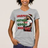 Santa Define Good T-shirt (Voorkant)
