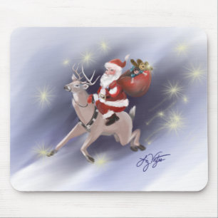 Santa Delivers Mousepad Muismat