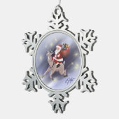 Santa Delivers Ornament (Rechts)