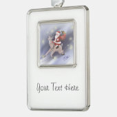 Santa Delivers Ornament (Links)