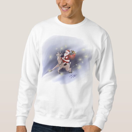 Santa Delivers Sweatshirt (Voorkant)