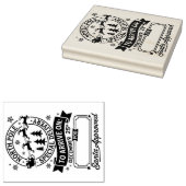 Santa Delivery Service Christmas  Rubberstempel (Gestempeld)