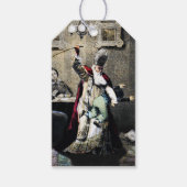 Santa Disciplines Kerst Label Cadeaulabel (Voorkant)