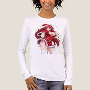 Santa Diva Anime Winter Outfit - T-Shirt