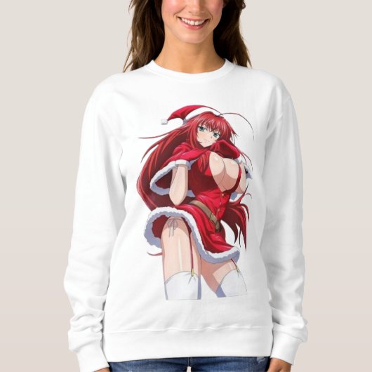 Santa Diva Anime Winter OutfitT-Shirt Trui (Voorkant)