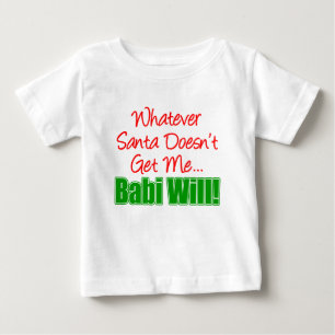 Santa doet Babi Will niet.
