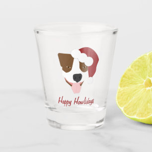 Santa Dog - Aanpasbaar Shot Glas