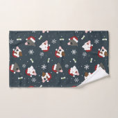 Santa Dogs Bad Handdoek (Handdoek)