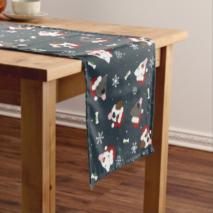Santa Dogs Korte Tafelloper